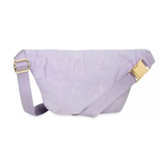 Stoney Clover Disney Lavender Purple Crystal Princess Backpack & Fanny Pack Set - Picture 7 of 9